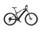 Ein schwarzes Telefunken E-Mountainbike mit WTB Ranger Reifen.