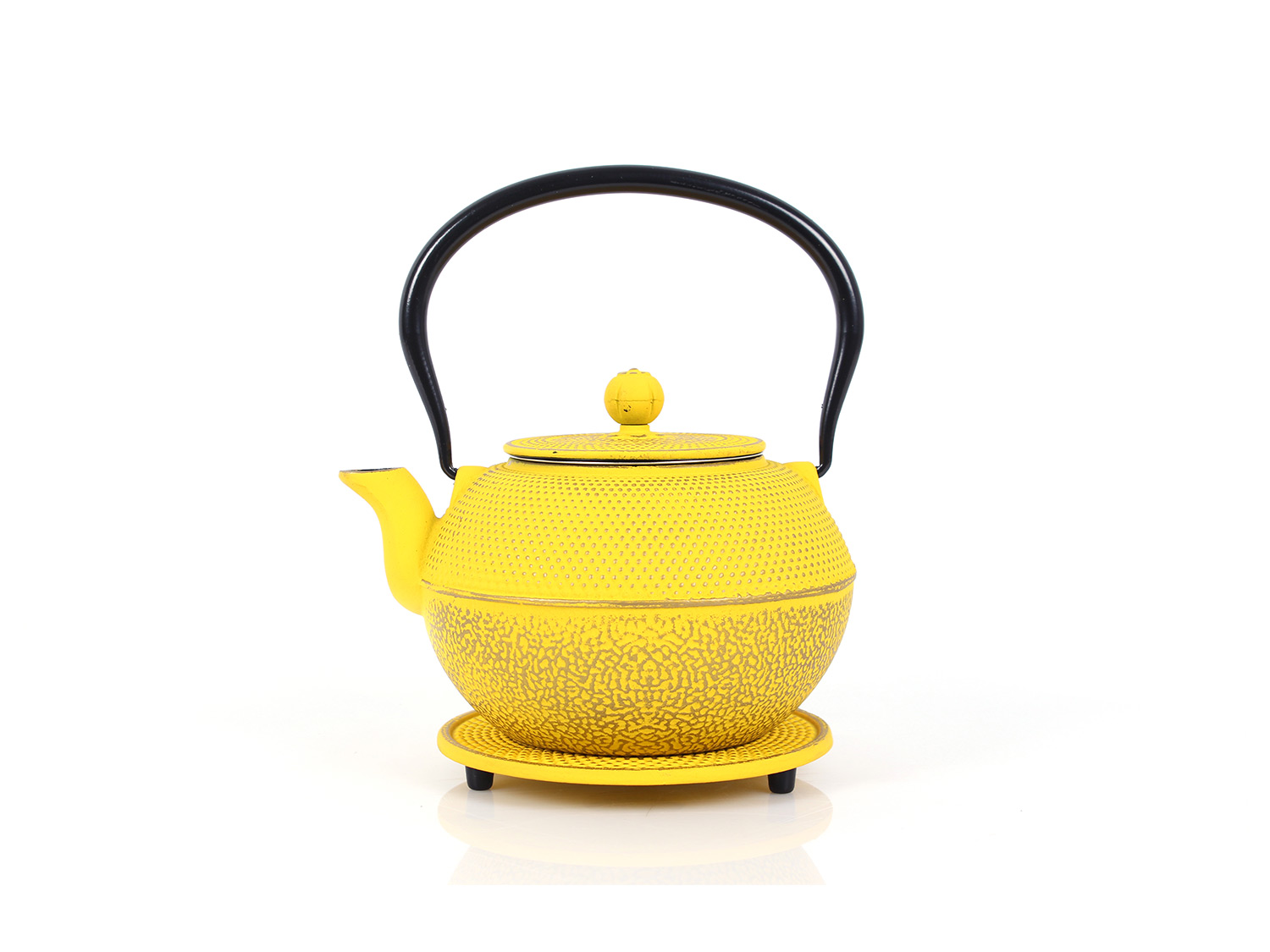 Thumbnail - ECHTWERK Teeservice aus Gusseisen (Gelb, 1,1L)