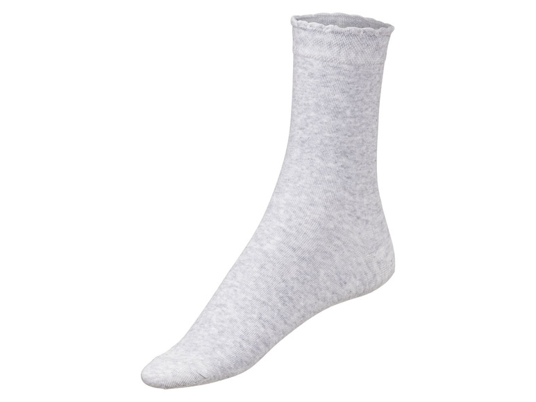 Gehe zu Vollbildansicht: esmara Damen Socken, 7 Paar, mit Pikeebund - Bild 3