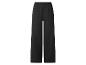 Schwarze weite Hose mit elastischem Bund