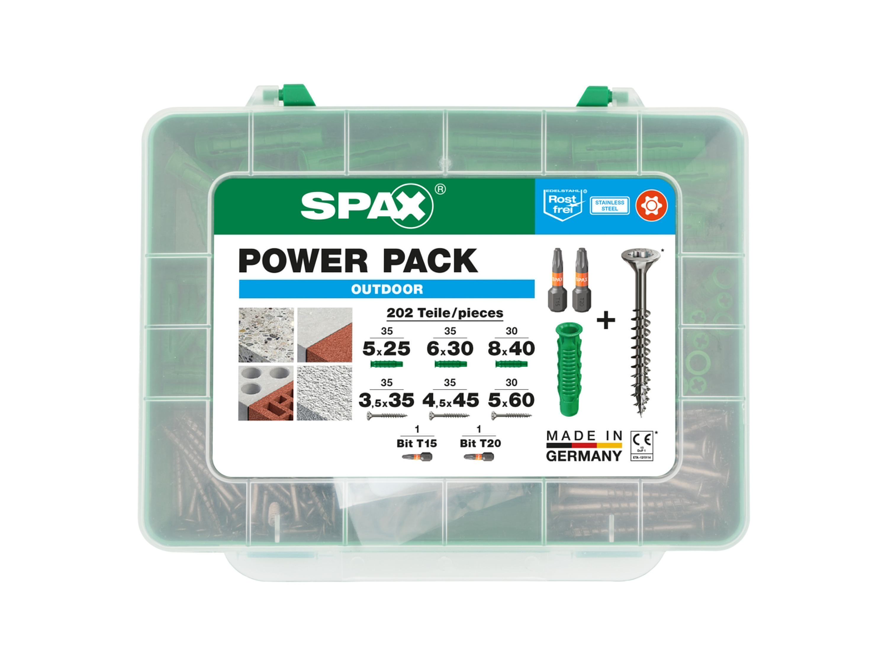 Thumbnail - Spax Schrauben + Dübel Power Pack (OUTDOOR)