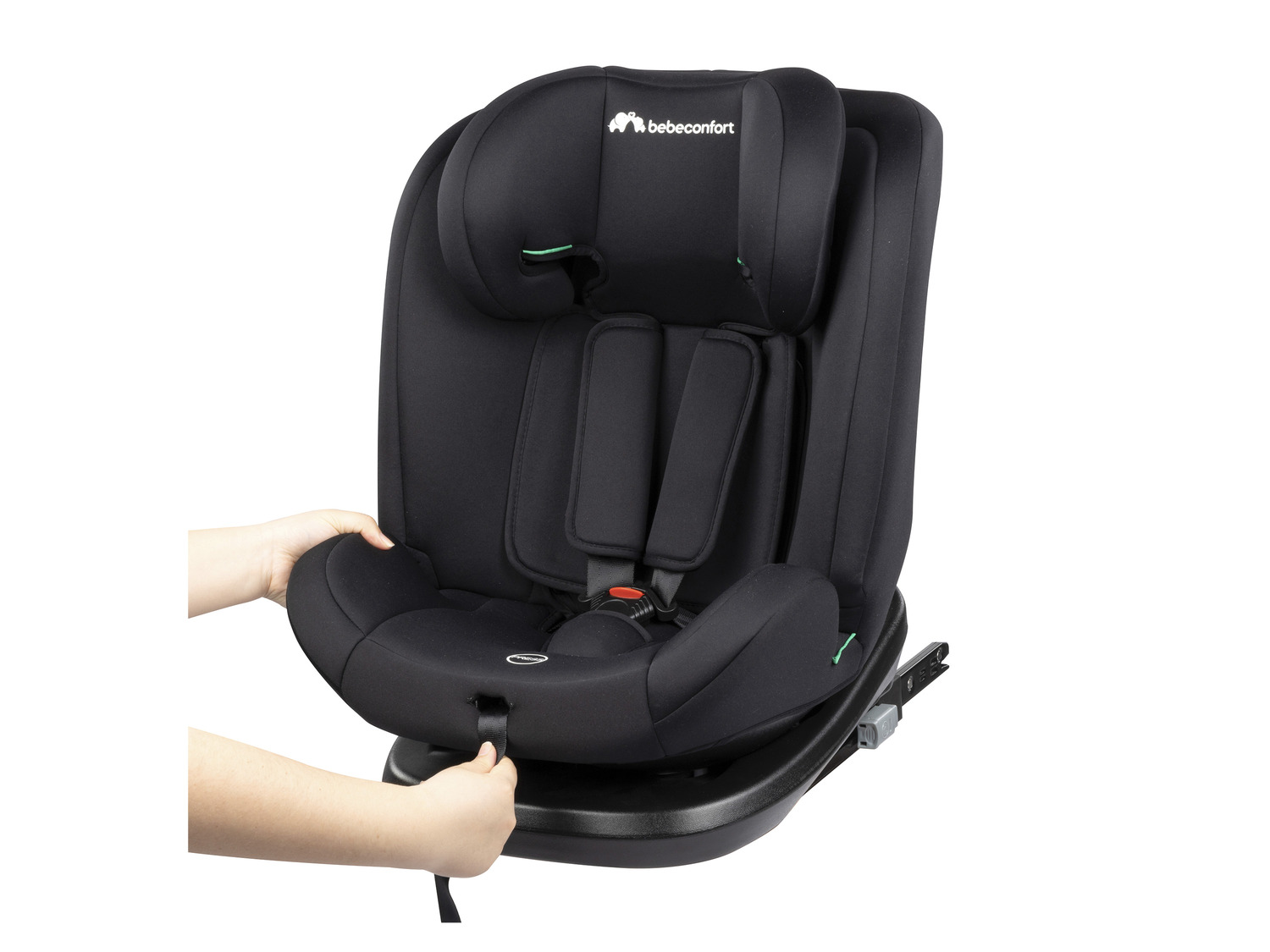 bebeconfort Kindersitz »Ever Fix i-Size«, schwarz, mitwachsend