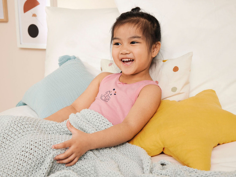 Gehe zu Vollbildansicht: lupilu® Kleinkinder Mädchen Unterhemd, 2 Stück, mit hohem Bio-Baumwollanteil - Bild 9