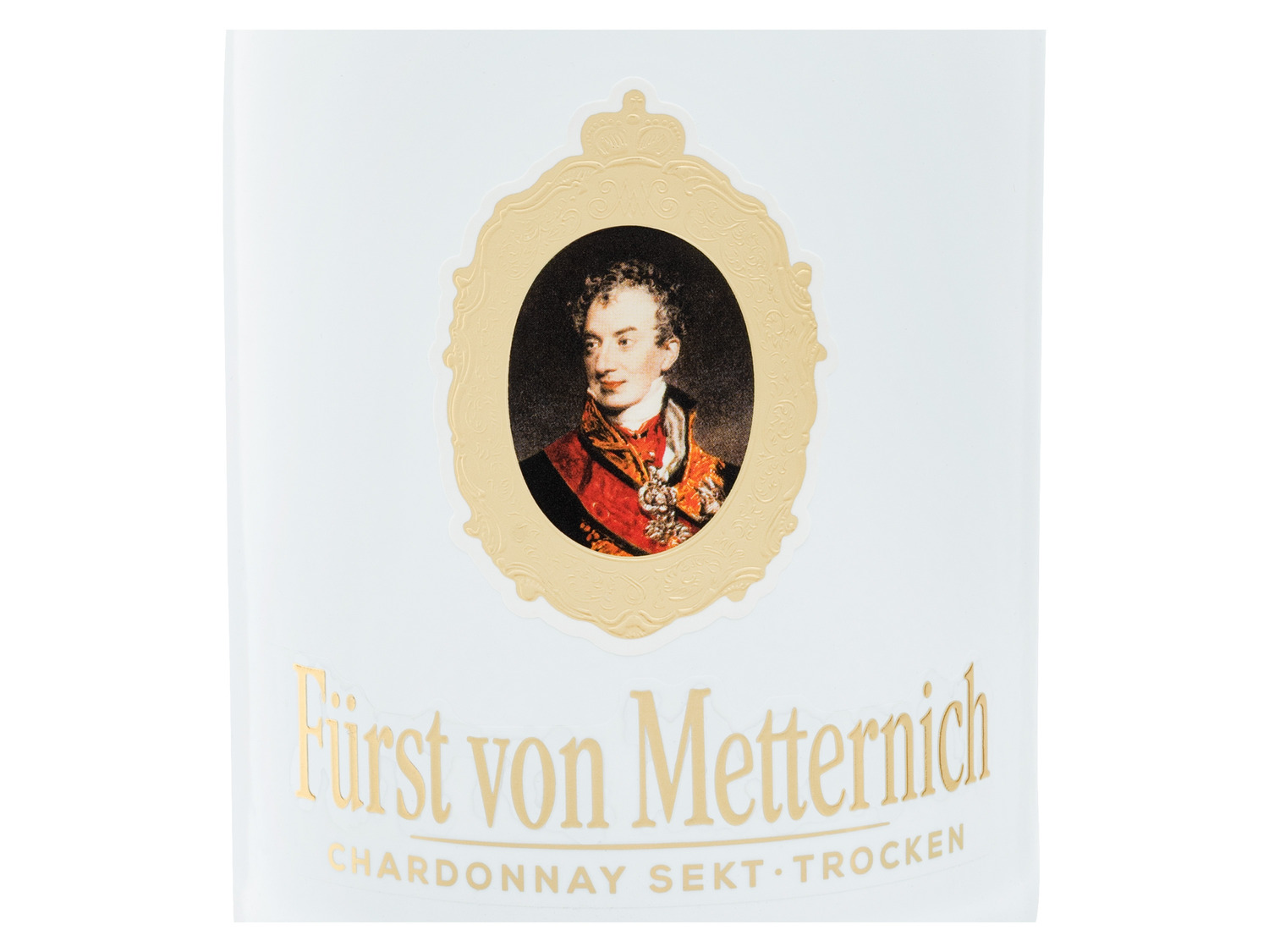 trocken… Sekt Metternich von Fürst Deutscher Chardonnay