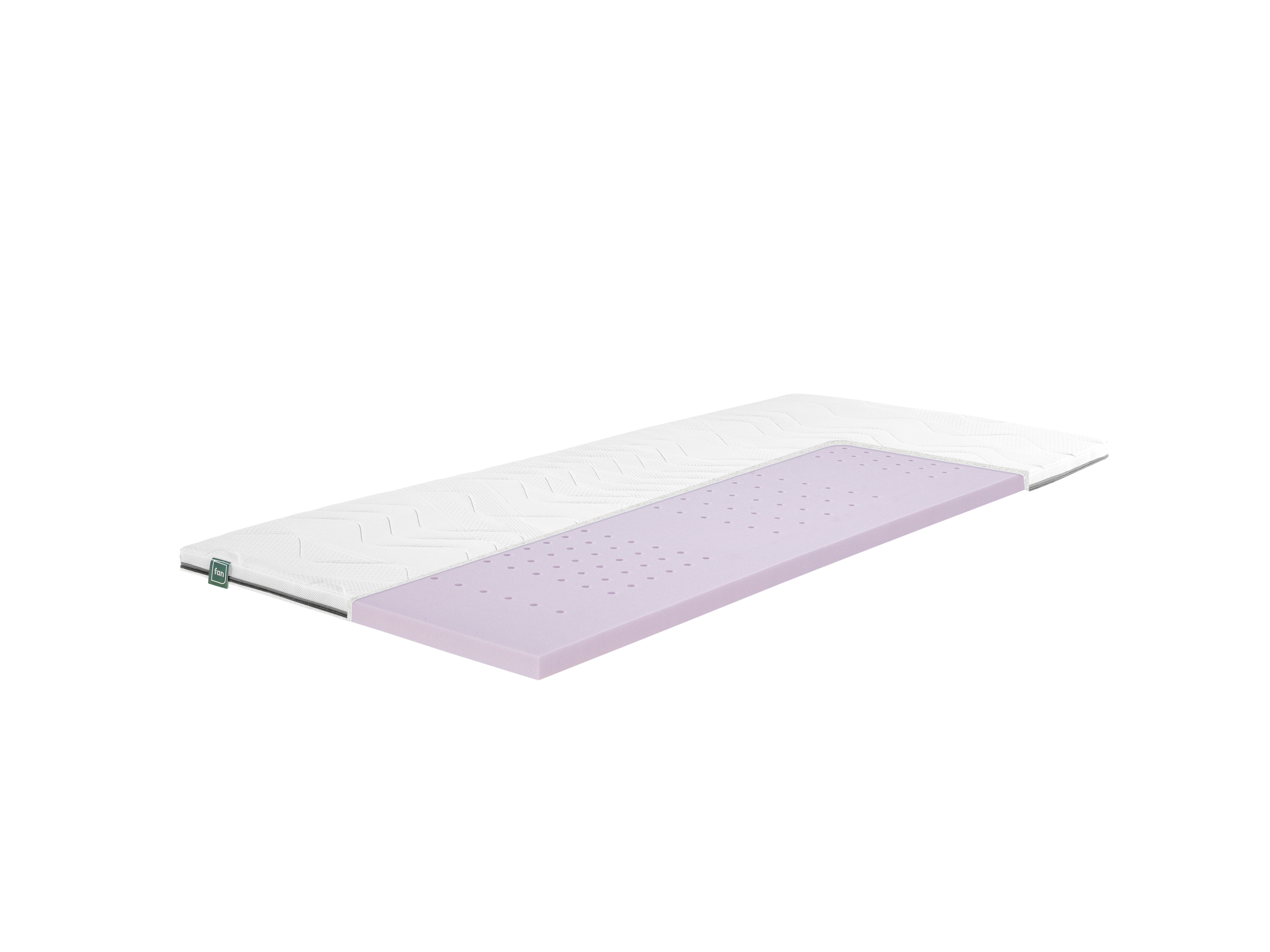 f.a.n. 7-Zonen-Hybridschaum-Topperauflage fan Flex Side Clima (H3, 160 x 200 cm) – Bild 2 von 4