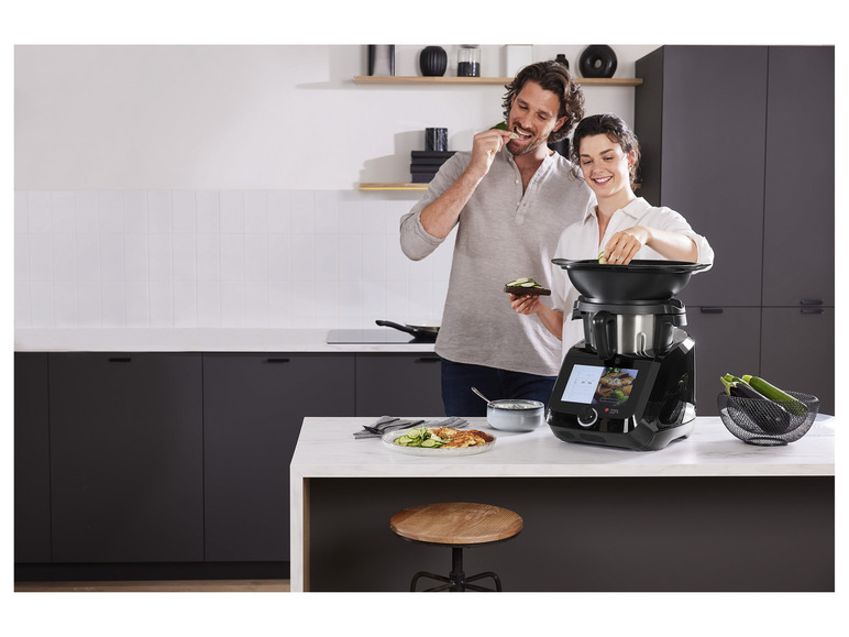 Gehe zu Vollbildansicht: SILVERCREST® Monsieur Cuisine Smart BLACK EDITION »SKMS 1200 B1«, 1200 W - Bild 24