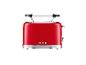 Roter Retro-Toaster aus den 90er Jahren.
