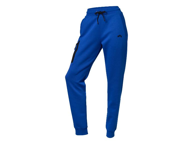 Blaue Jogginghose mit Tasche