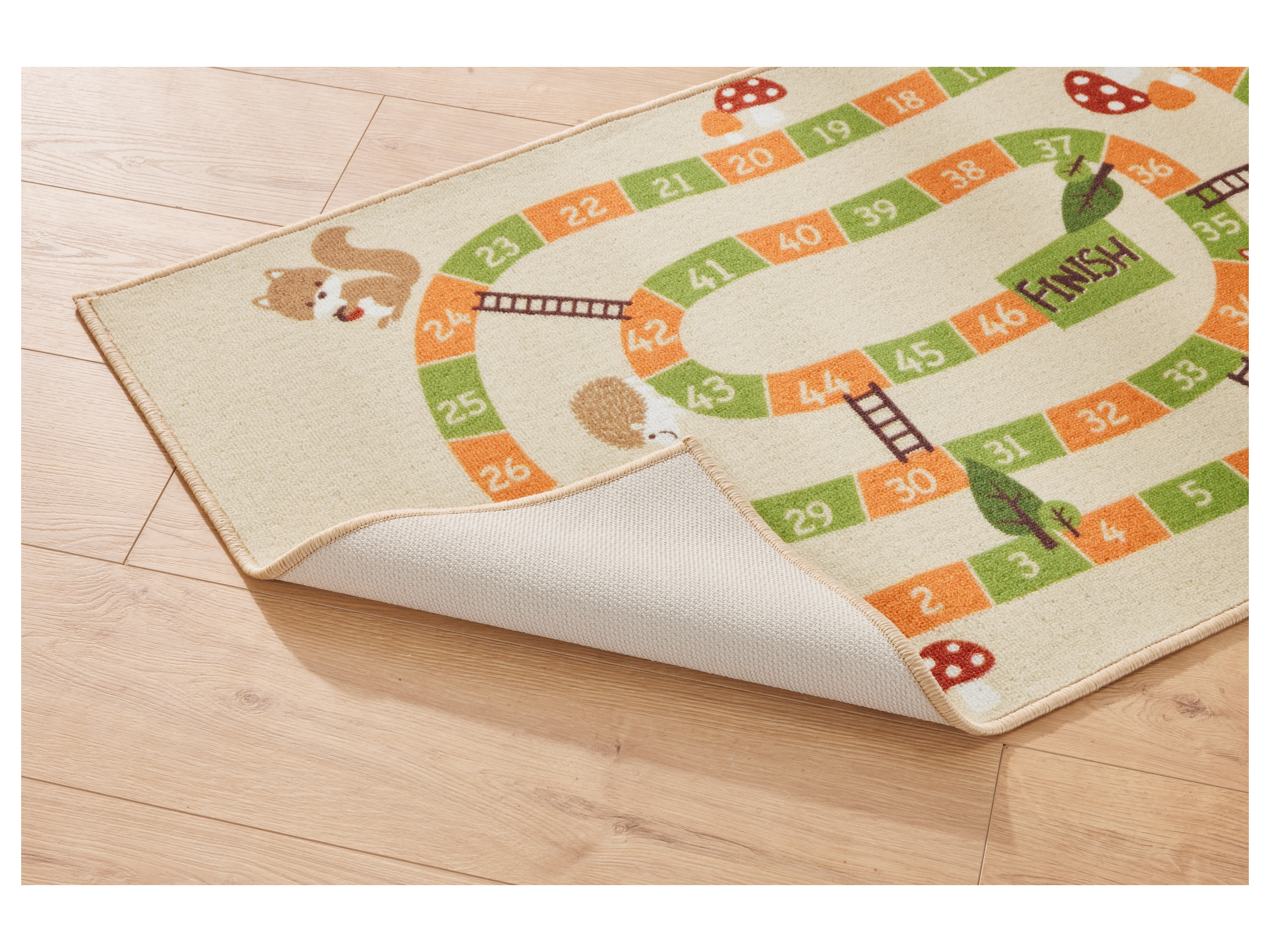 Thumbnail - LIVARNO home Kinder Spielteppich, 70x120cm (Tiere)