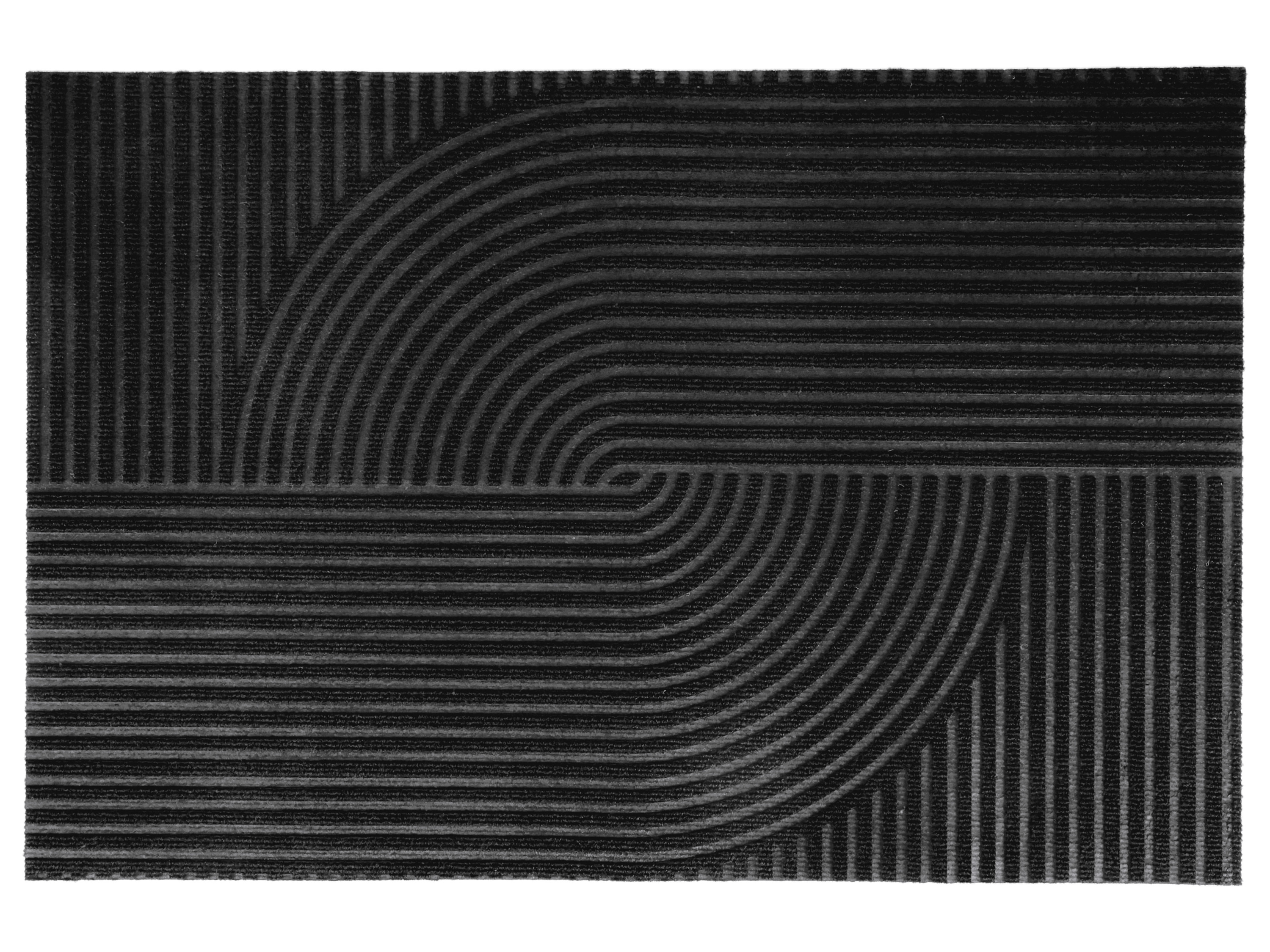 LIVARNO® Schmutzfangmatte Struktur 60x90cm (Schwarz) – Bild 2 von 3