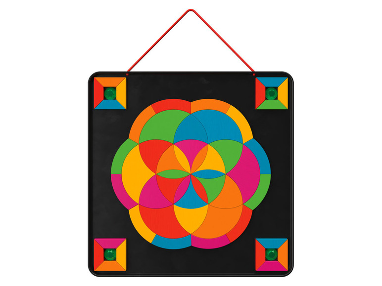 Gehe zu Vollbildansicht: Playtive Kreative Magnetformen-Tafel, mit Aufhängung - Bild 11