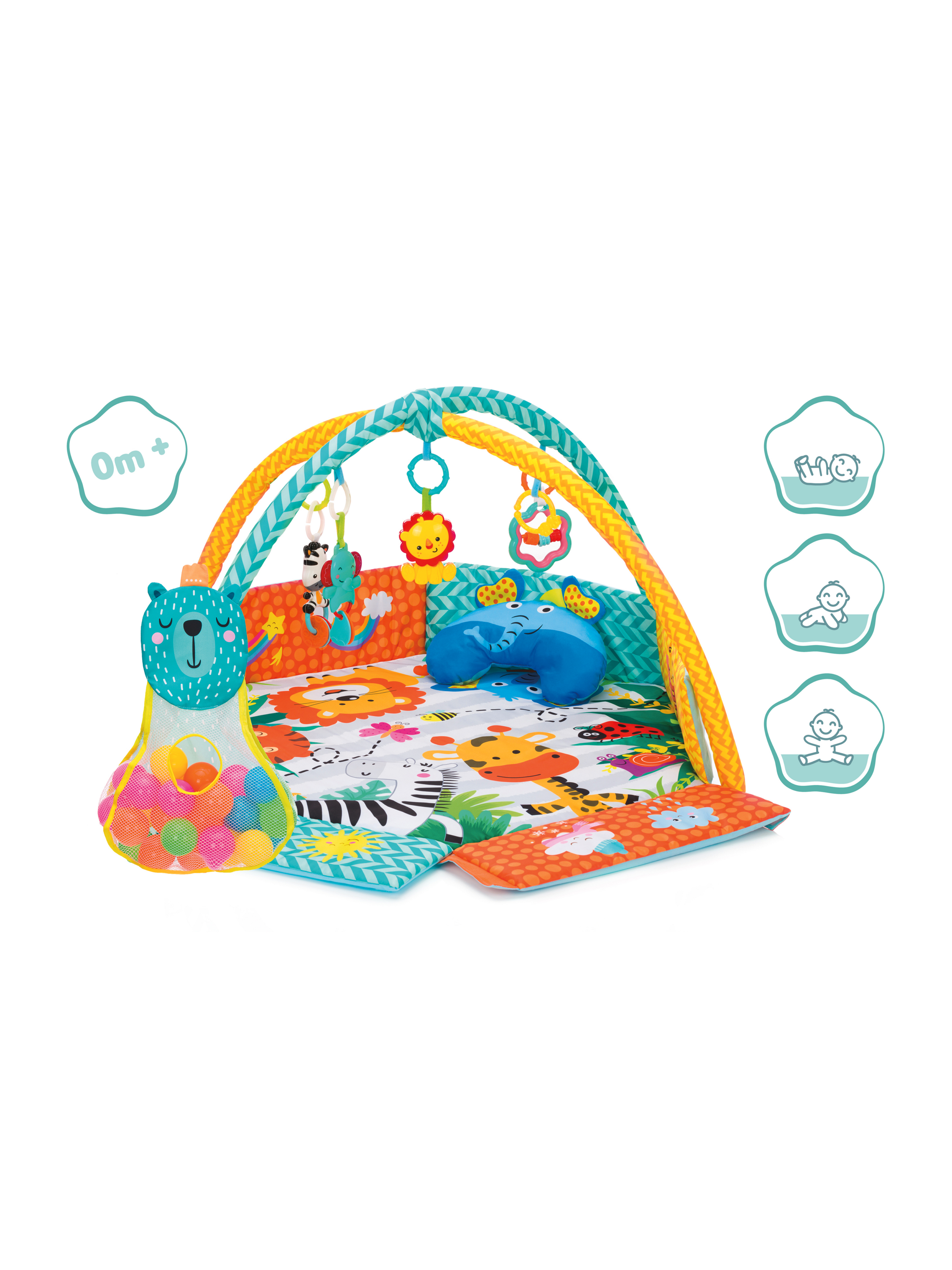 Fillikid Spielbogen mit Decke & Bällen – Bild 3 von 4
