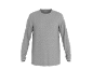 Graues Langarmshirt für Herren