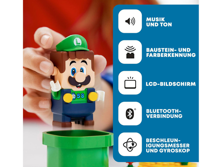Gehe zu Vollbildansicht: LEGO® Super Mario 71387 »Abenteuer mit Luigi – Starterset« - Bild 8