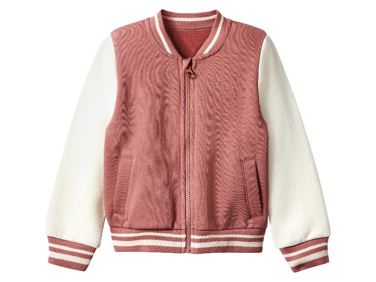 Rosa Baseballjacke für Kinder.