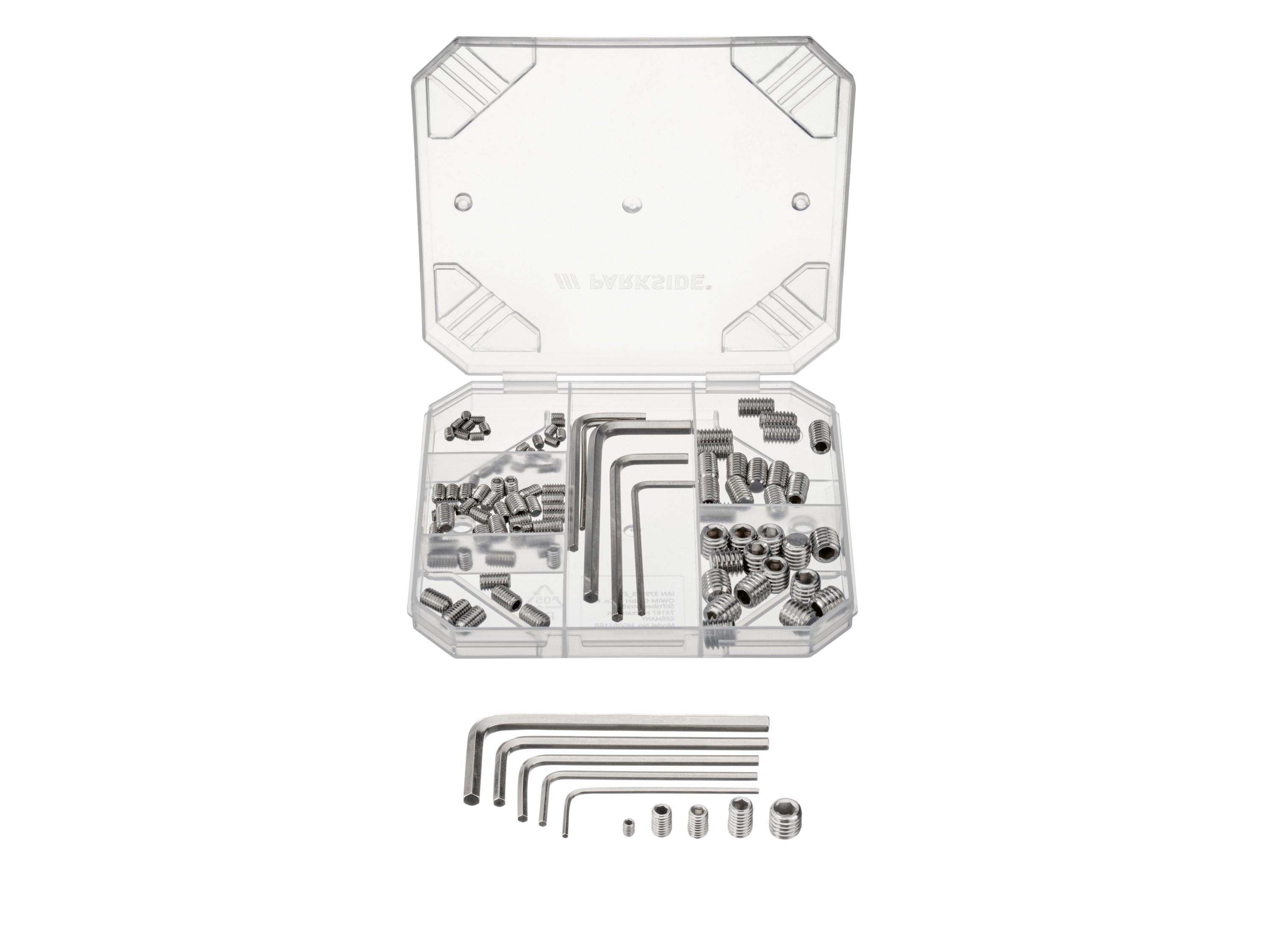 PARKSIDE® Kleineisenset (Gewindestift-Set)““ | 04335753053987