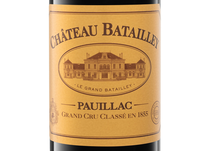 Gehe zu Vollbildansicht: Château Batailley Pauillac 5éme Grand Cru Classé AOP trocken, Rotwein 2019 - Bild 2