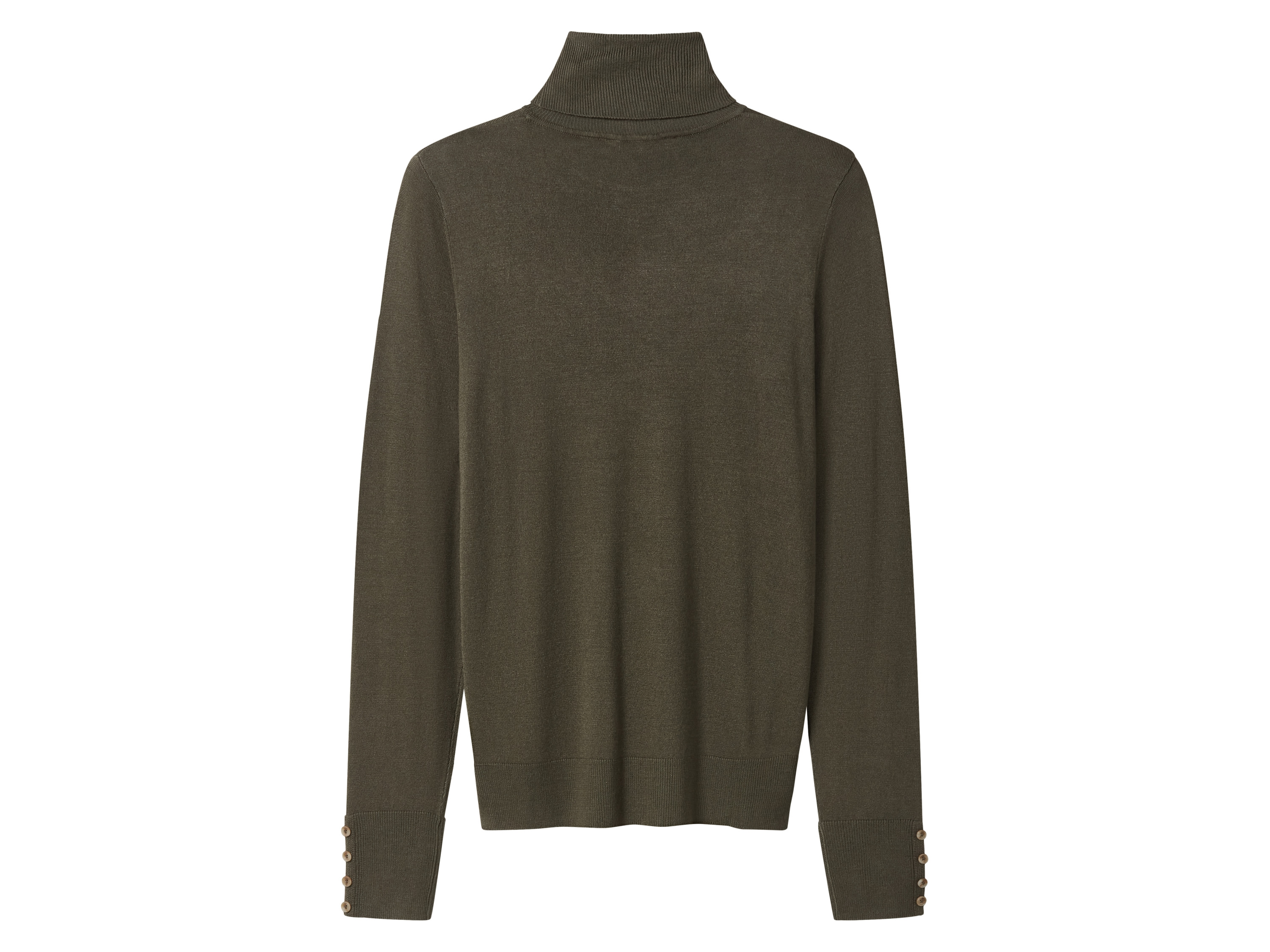 Thumbnail - esmara® Damen Feinstrickpullover (Khaki, S(36/38))