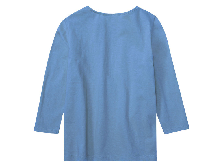 Gehe zu Vollbildansicht: lupilu® Kleinkinder Langarmshirt, 3 Stück, mit Rundhalsausschnitt - Bild 18