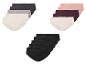Sets Damenunterhosen in verschiedenen Farben: Beige, Grau, Schwarz, Rosa und Bordeaux.