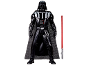 Darth Vader Spielzeugfigur mit einem roten Lichtschwert