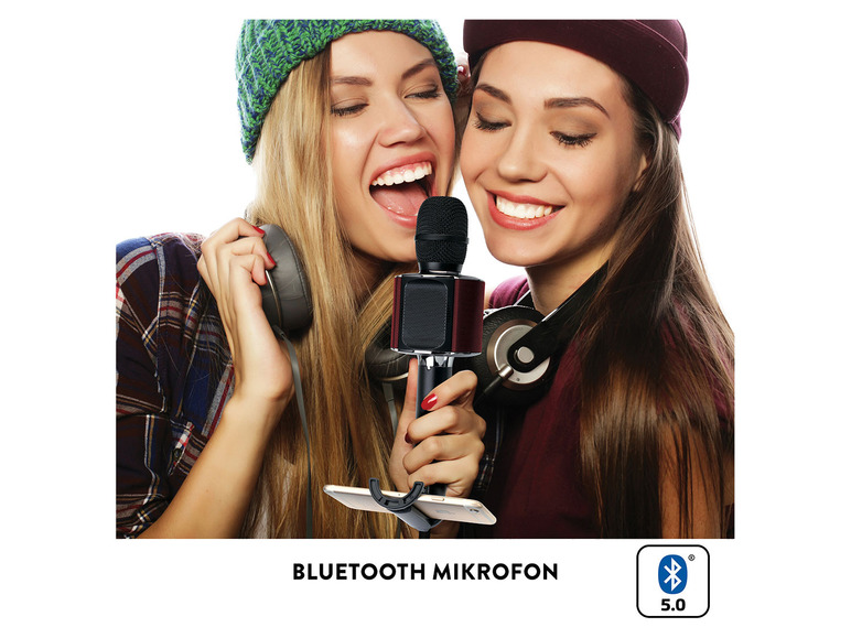 Gehe zu Vollbildansicht: Lenco Bluetooth-Karaoke-Mikrofon »BMC-180.2« - Bild 7