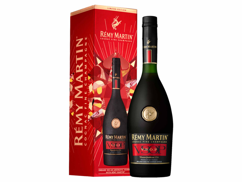 Gehe zu Vollbildansicht: Rémy Martin Cognac Fine Champagne VSOP mit Geschenkbox 40% Vol - Bild 1