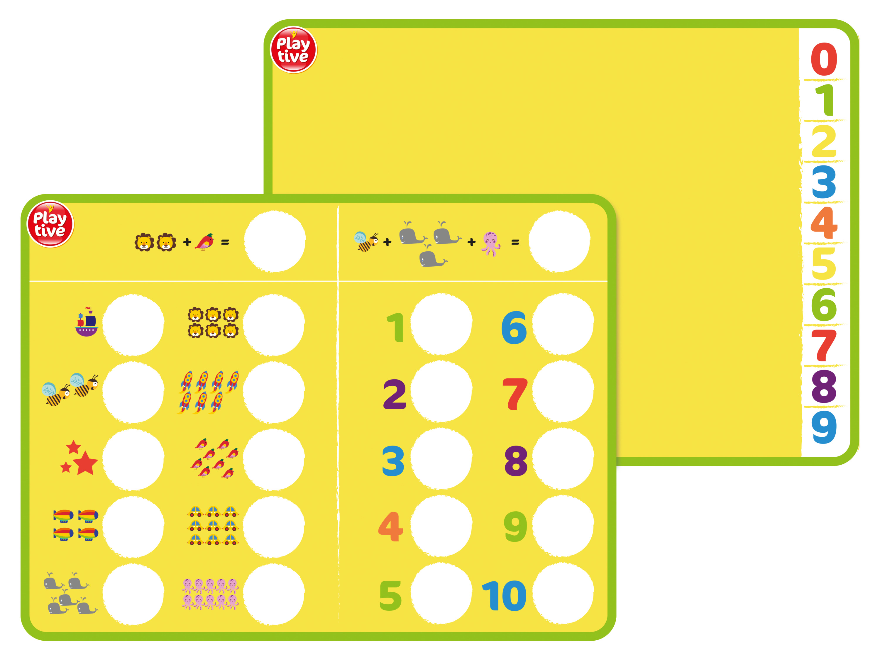 Thumbnail - Playtive Knete Lernspiele (Rechnen)
