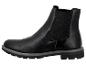 Schwarzer Herren Chelsea Boot mit Profilsohle