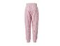 Rosa Mädchen-Jogginghose mit Schleifenmuster