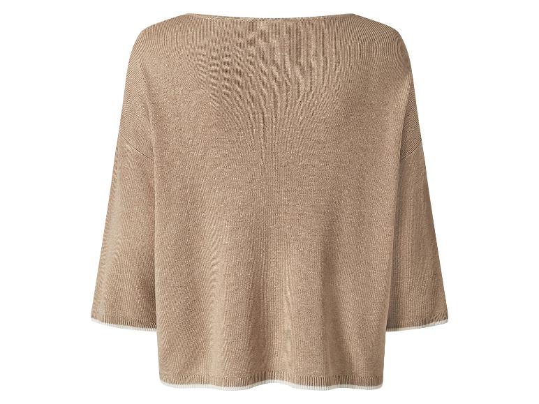 Damen Strickpullover, mit 3/4-Ärmeln