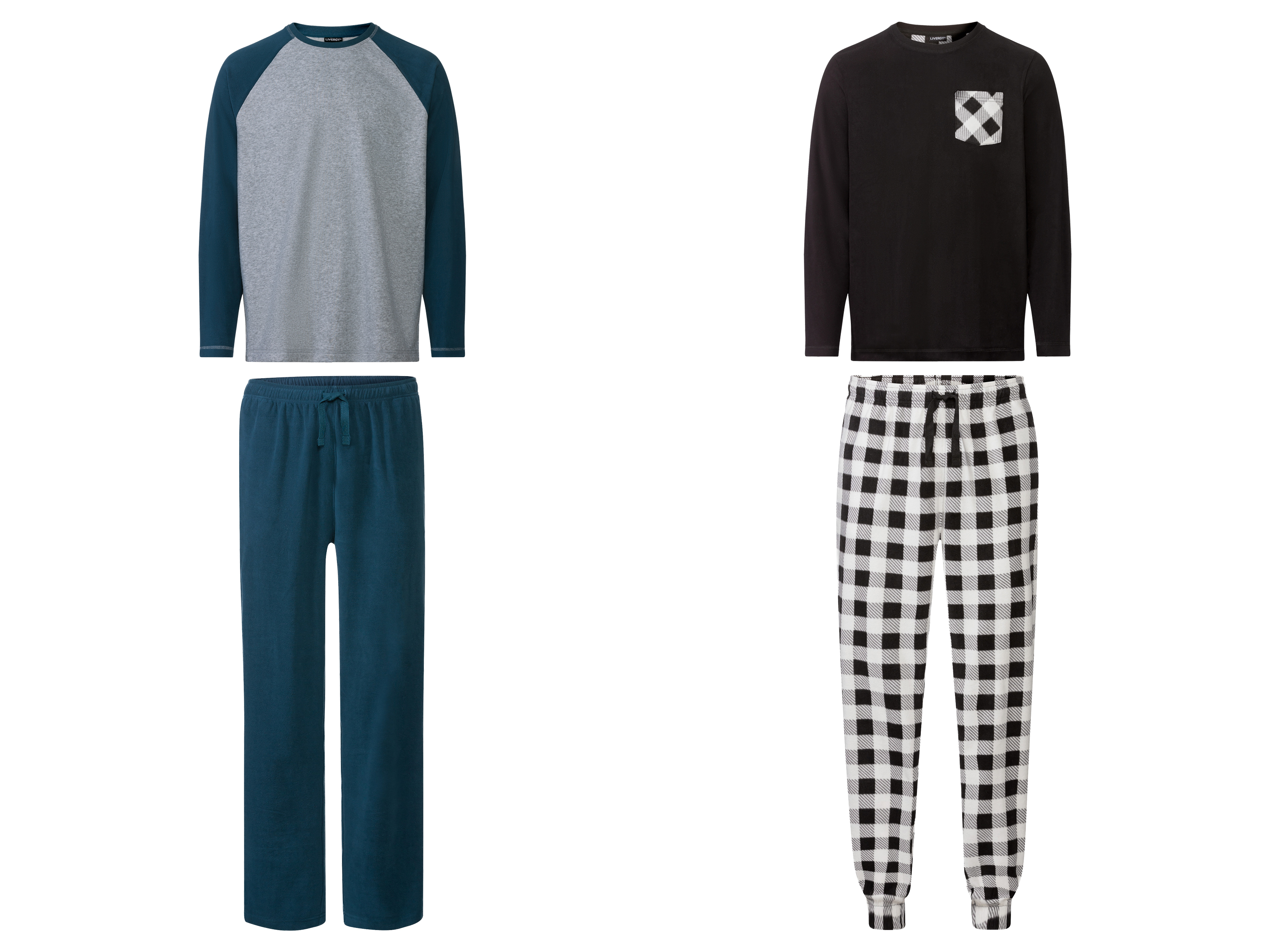 LIVERGY® Herren Pyjama