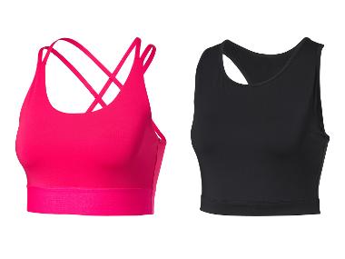CRIVIT Damen Sportbustier, Light-Level, schnelltrocknend