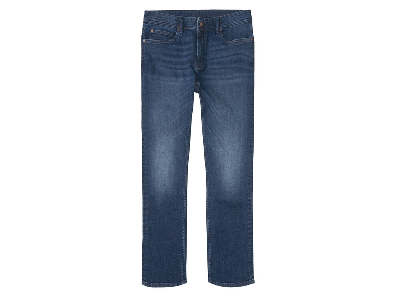 Gehe zu Vollbildansicht: LIVERGY Herren Jeans, Straight Fit, mit hohem Baumwollanteil - Bild 4