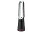 Moderner rotorloser Ventilator in Schwarz und Silber mit Digitalanzeige