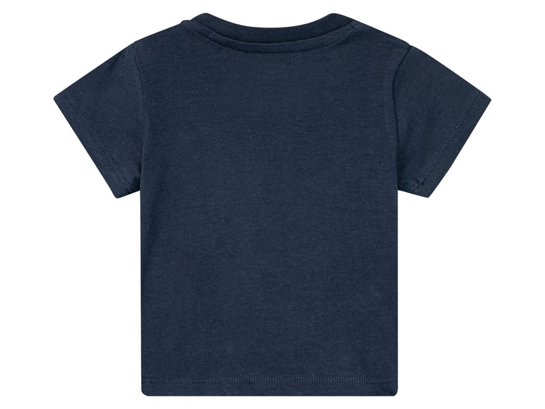 Gehe zu Vollbildansicht: lupilu® Baby Jungen T-Shirt, 2 Stück, mit praktischer Schulterknöpfung - Bild 11