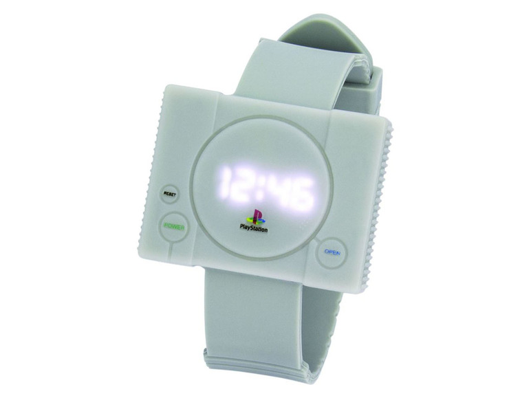 Gehe zu Vollbildansicht: Armbanduhr Playstation mit digitaler Uhranzeige - Bild 1