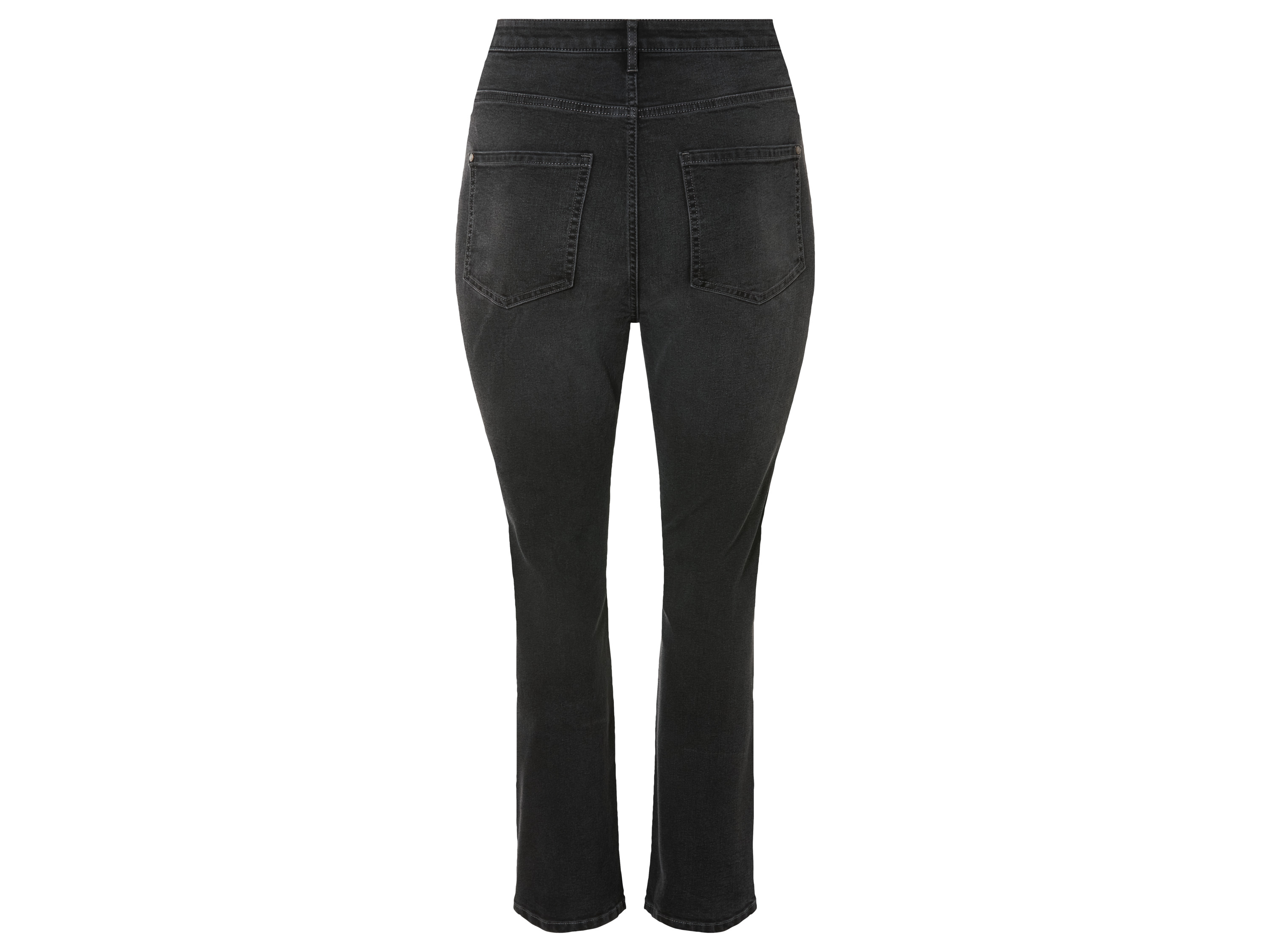 ESMARA® Damen Jeans Skinny Fit (Dunkelgrau, 52) – Bild 2 von 2
