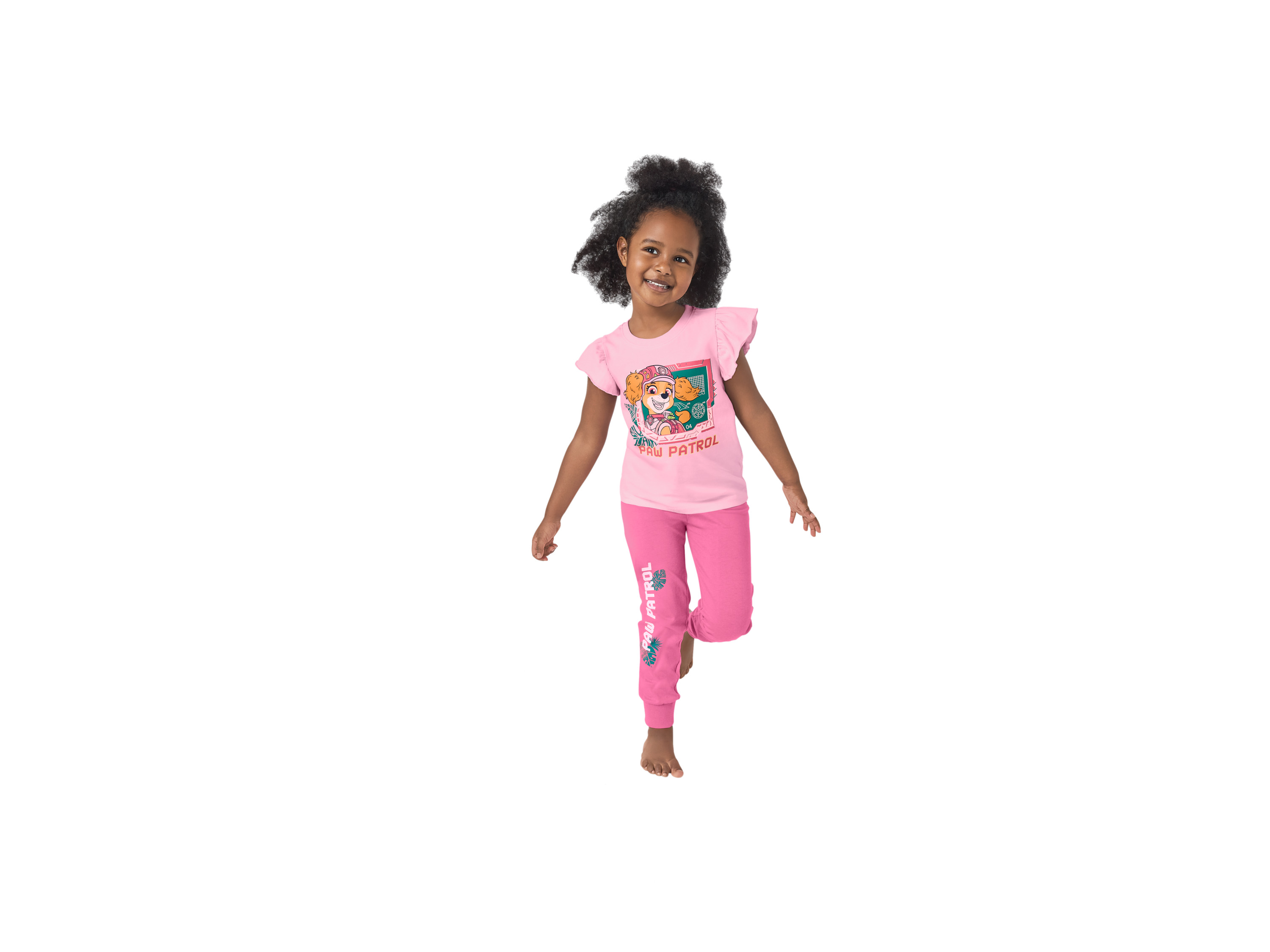 LUPILU® Kinder Pyjama (rosa/pink, 98/104) – Bild 2 von 4