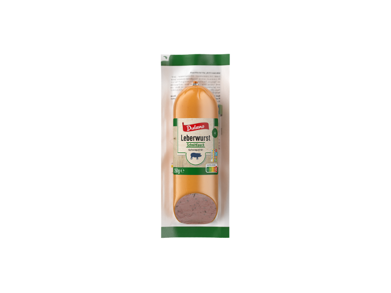 Dulano Delikatess Leberwurst, verschiedene Sorten