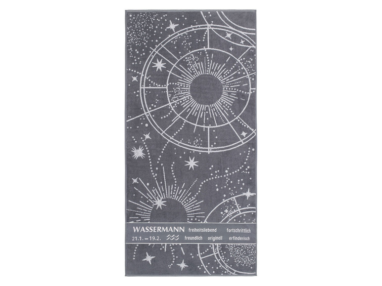 Gehe zu Vollbildansicht: Gözze Saunatuch »Sternzeichen«, reine Baumwolle, 80 x 180 cm - Bild 11