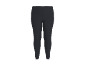 Dunkelgraue Leggings in voller Länge auf weißem Hintergrund.