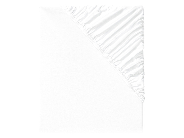 Gehe zu Vollbildansicht: LIVARNO home Jersey Spannbettlaken, 90-100 x 200 cm - Bild 4