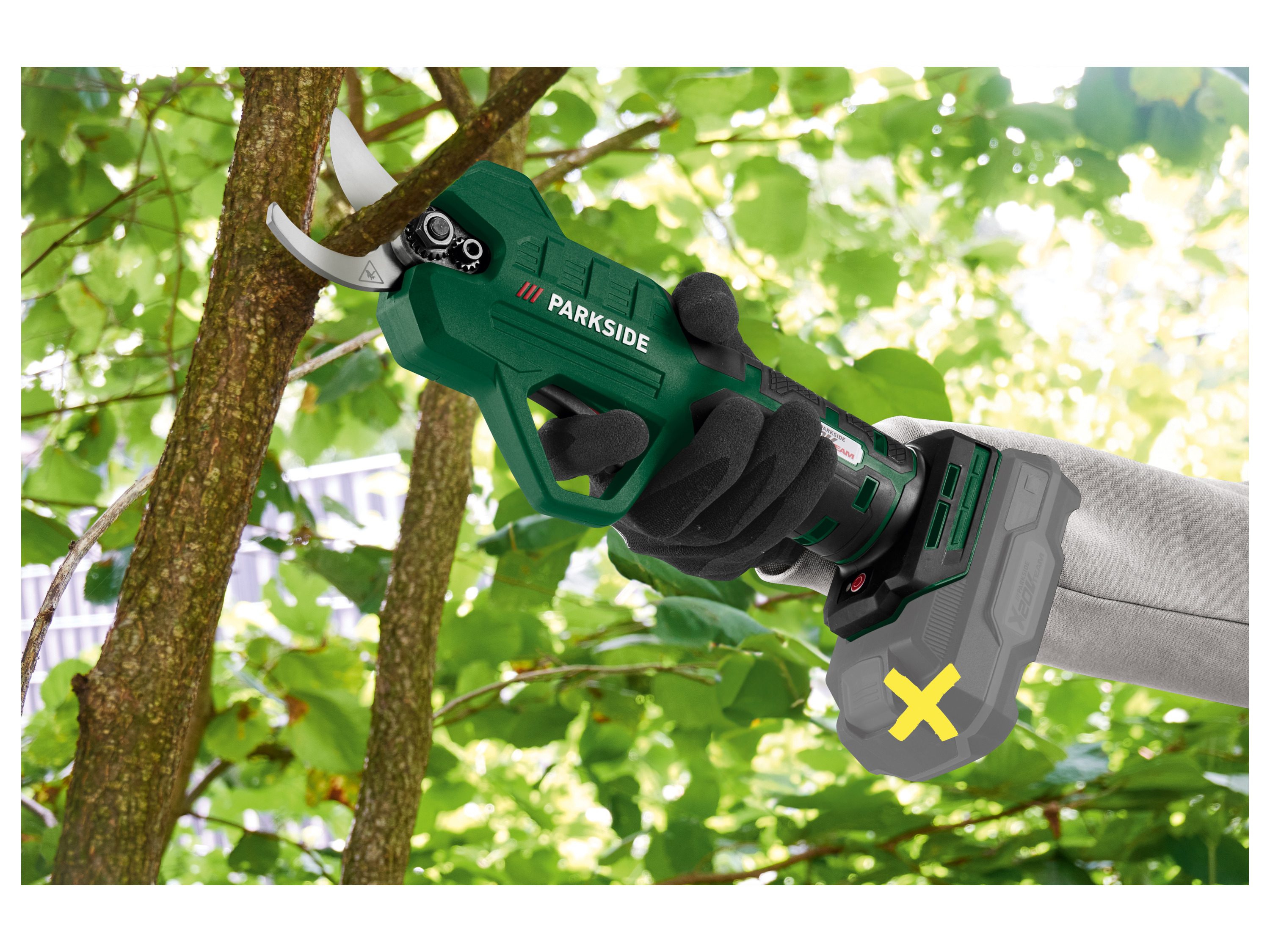 Thumbnail - PARKSIDE® 20 V Akku-Astschere »PAAS 20-Li B1«, ohne Akku und Ladegerät