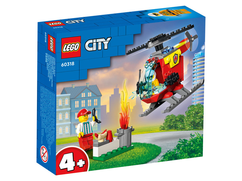 Gehe zu Vollbildansicht: LEGO® City 60318 »Feuerwehrhubschrauber« - Bild 1