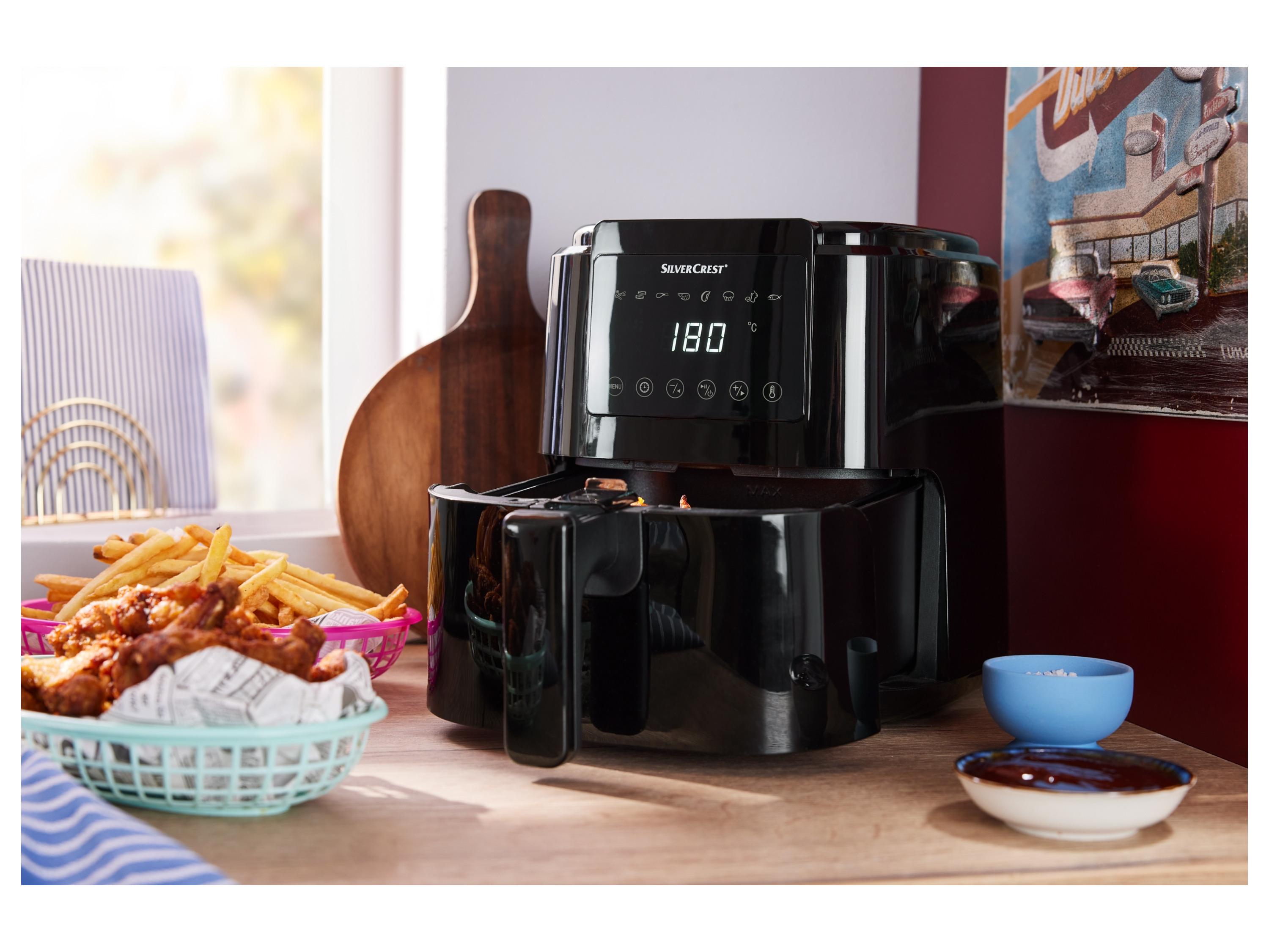 Thumbnail - SILVERCREST® KITCHEN TOOLS Heißluftfritteuse SHFD 1400 C1""