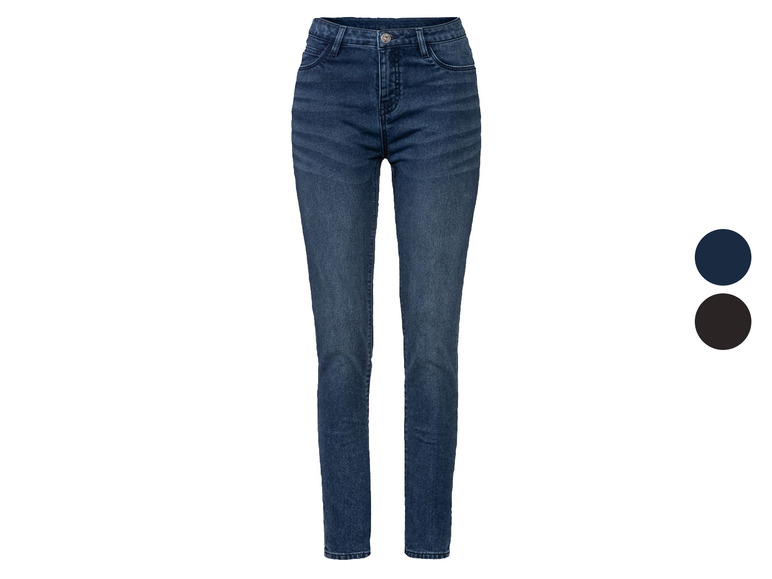 Gehe zu Vollbildansicht: esmara® Damen Thermo-Jeans, Skinny Fit, normale Leibhöhe - Bild 1