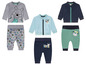 Babykleidung mit Winnie Puuh, Mickey Mouse und Bugs Bunny Motiven.