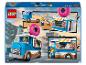 LEGO City Donut Shop Truck mit Minifiguren und Zubehör.