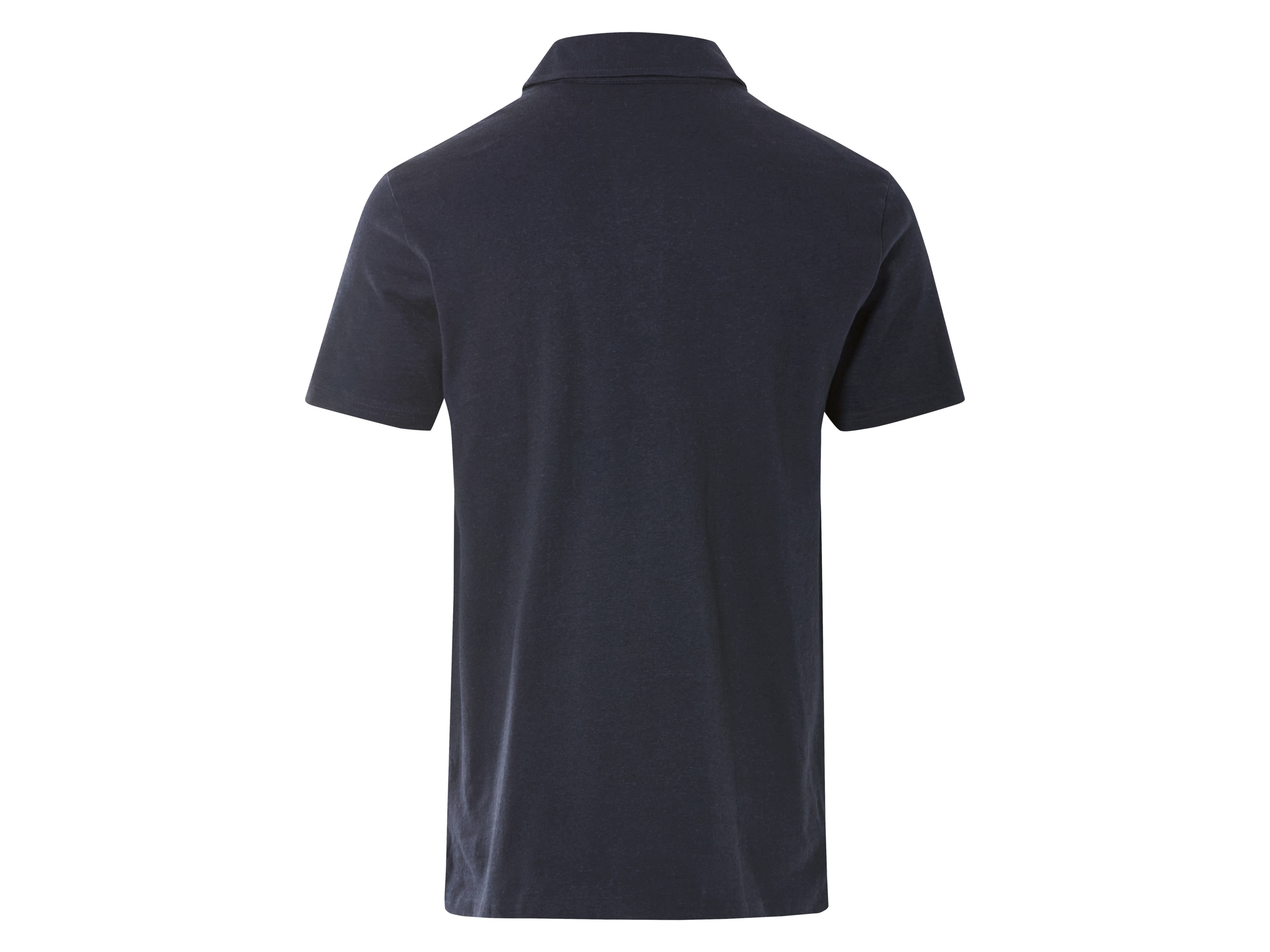 Thumbnail - LIVERGY® Herren Poloshirt mit Leinen (Navy, S (44/46))